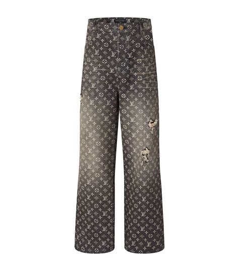 jeans louis vuitton baggy|louis vuitton gaucho pants.